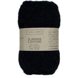 Le Cashmere & Lambswool | Medium Blue Black