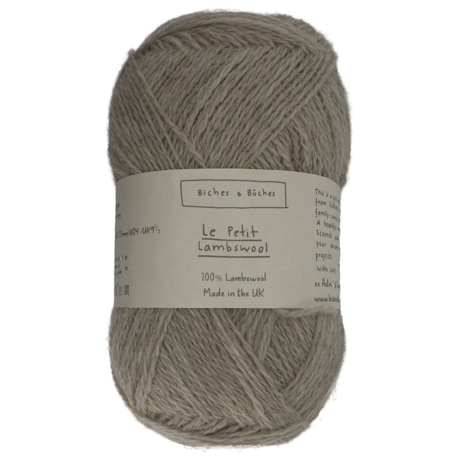 Le Petit Lambswool | Grey Beige