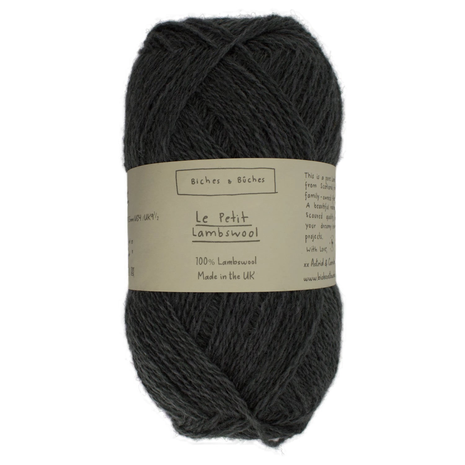 Le Petit Lambswool | Soft Dark Grey