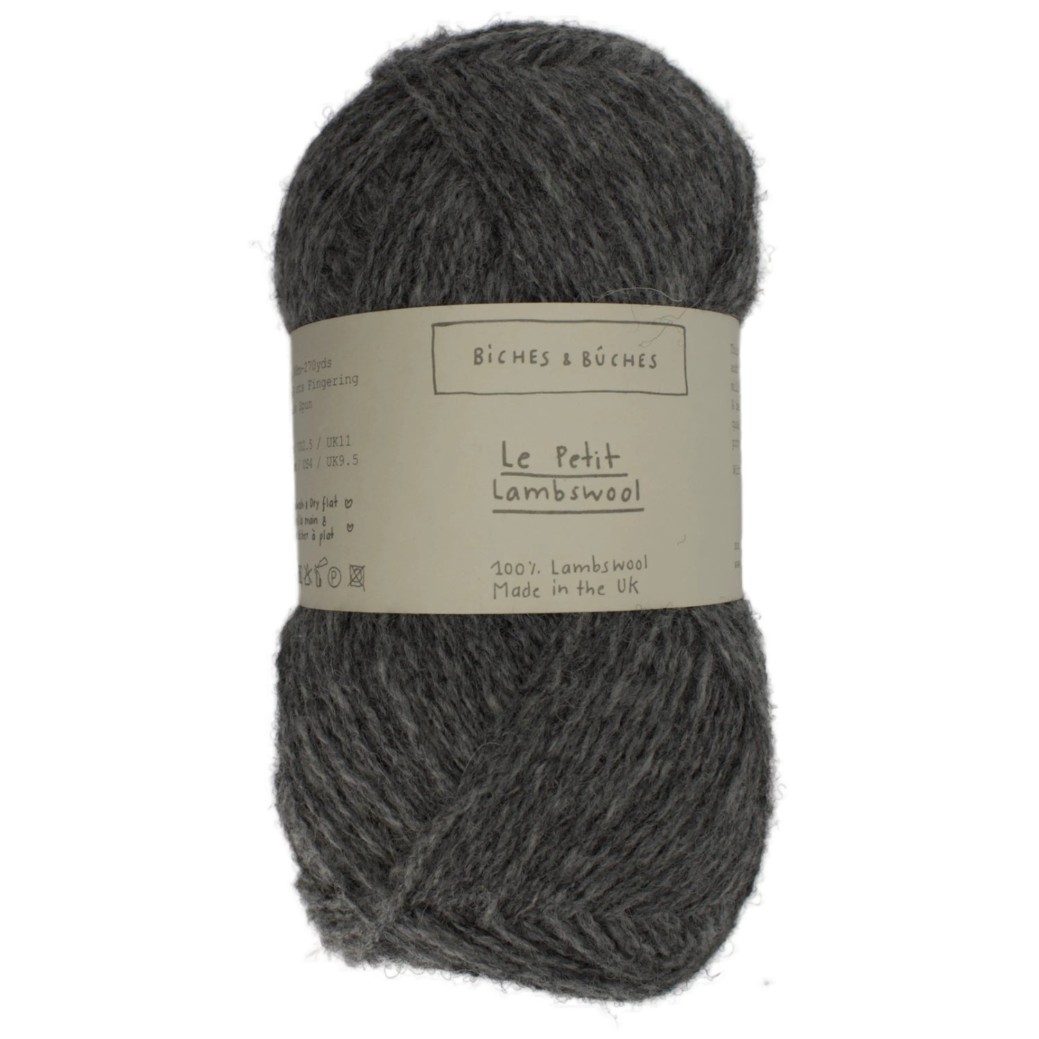 Le Petit Lambswool | Medium Grey