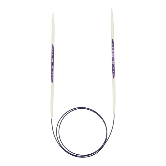 Prym 6 Ergonomic Double Point Knitting Needles, Carbon, 4mm