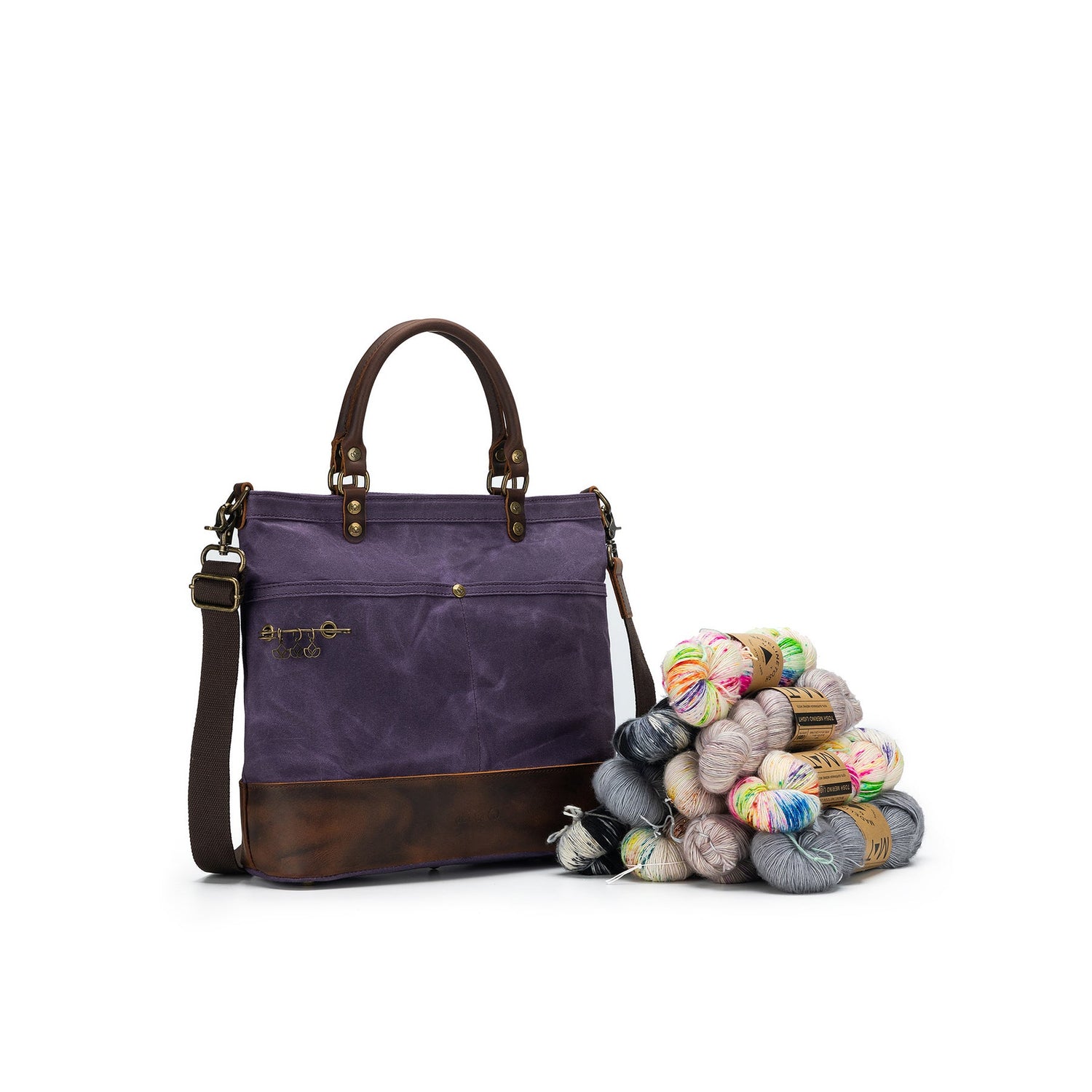 Maker's Canvas Tote | Purple