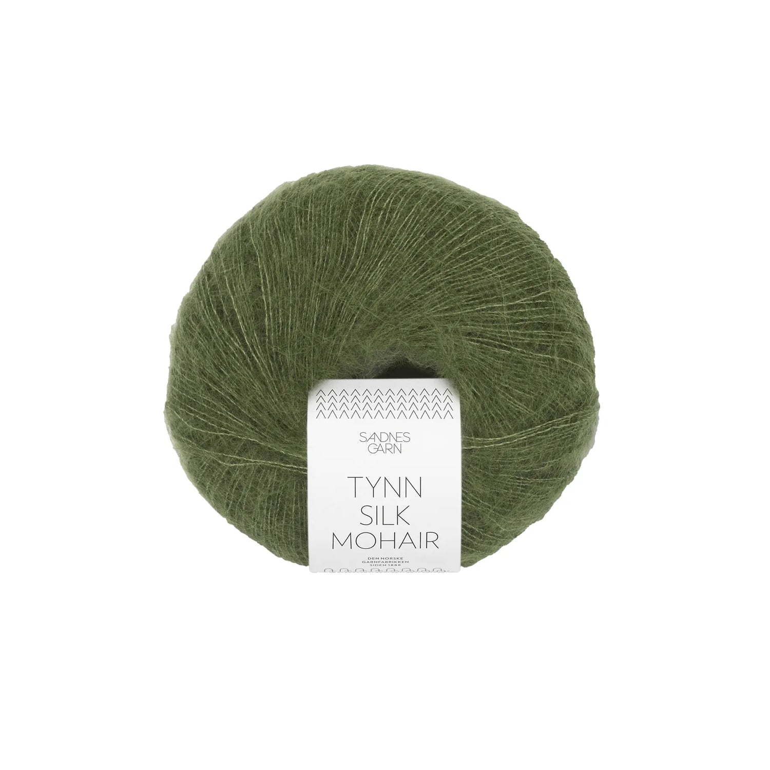 Tynn Silk Mohair | 9062 Olive Green