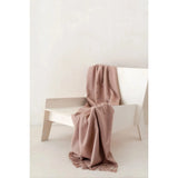 Small Lambswool Blanket | Blush