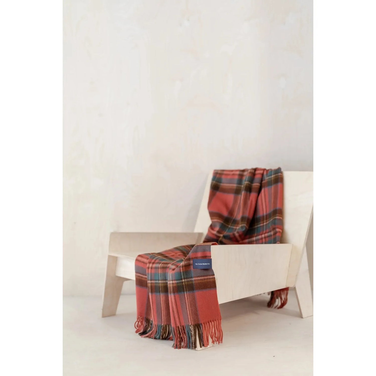 Small Lambswool Blanket | Stewart Royal Antique Tartan