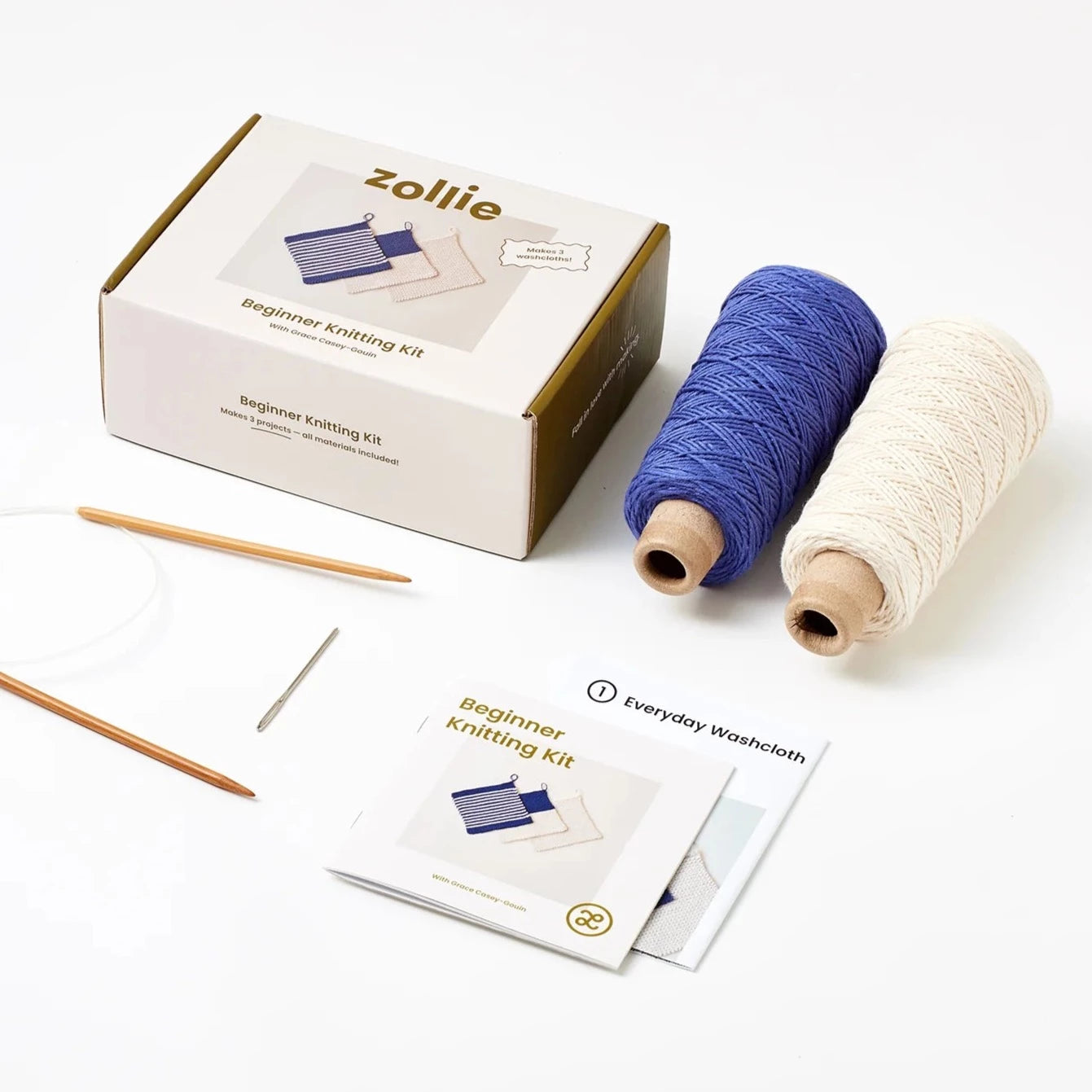 Beginner Knit Kit with Grace Casey-Gouin